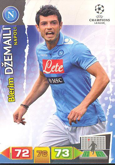 Blerim Dzemaili - Panini Adrenalyn XL CL 11/12 - SSC Napoli