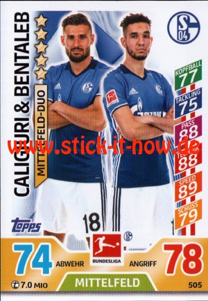 Topps Match Attax Bundesliga 17/18 EXTRA - Nr. 505