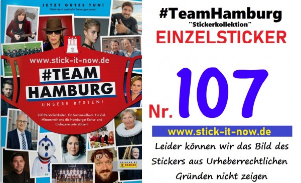 #TeamHamburg "Sticker" (2021) - Nr. 107