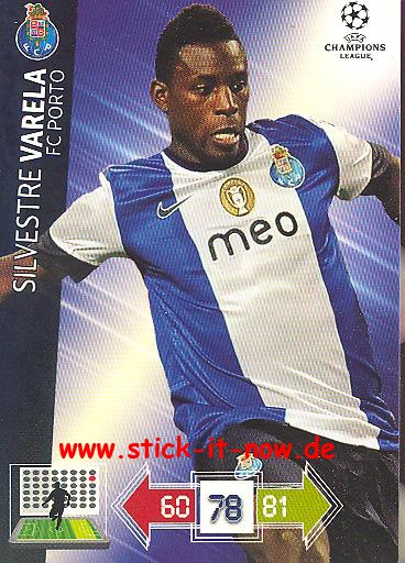 Panini Adrenalyn XL CL 12/13 - FC Porto - Silvestre Varela