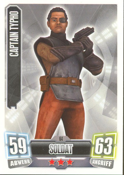 Force Attax - Serie II - Captain Typho - Soldat