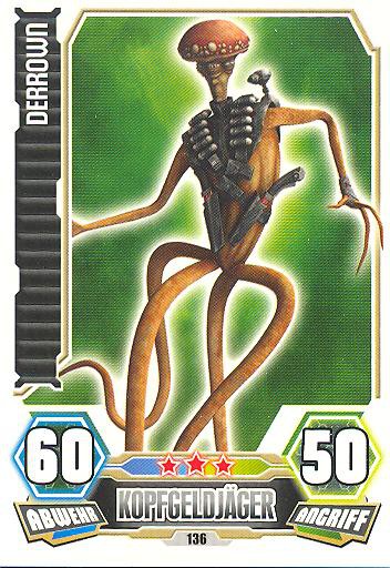 Force Attax - Serie 3 - Derrown - Nr. 136