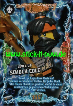 Lego Ninjago Trading Cards - SERIE 6 "Next Level" (2021) - Nr. 72 (Level-up)