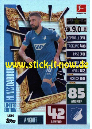 Topps Match Attax Bundesliga 2020/21 - Nr. LE 10 (Limitierte Auflage)