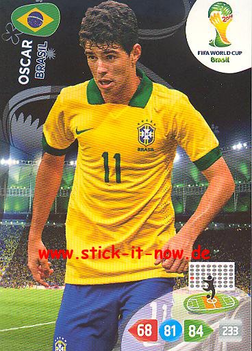 Panini Adrenalyn XL Brasil WM 2014 - OSCAR