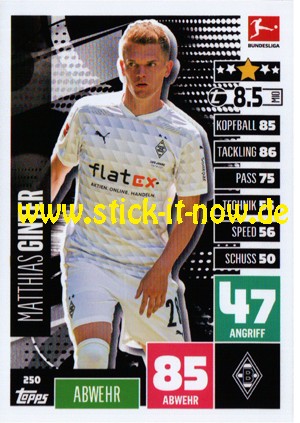 Topps Match Attax Bundesliga 2020/21 - Nr. 250