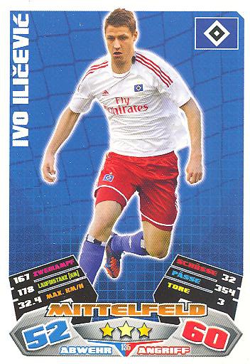 Match Attax 12/13 - Ivo Ilicevic - Hamburger SV - Nr. 135