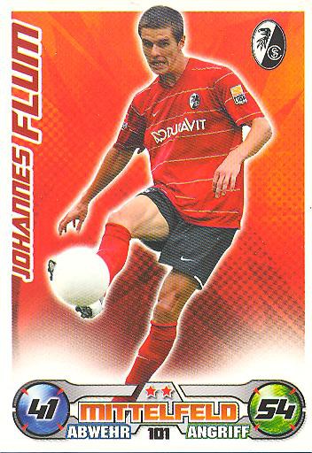 Match Attax 09/10 - JOHANNES FLUM - SC Freiburg - Nr. 101