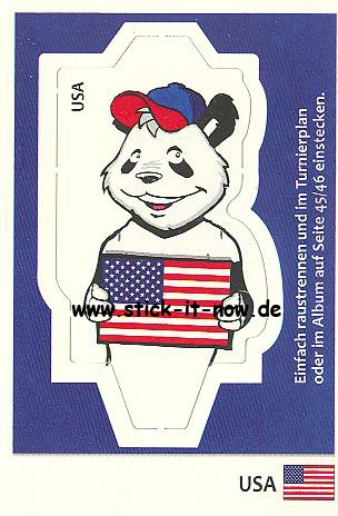 Edeka & WWF - Entdecke Brasilien - Paddy-Steckfigur - USA