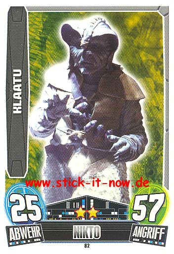 Force Attax Movie Collection - Serie 3 - KLAATU - Nr. 82