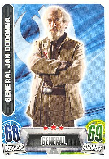 Force Attax Movie Collection - Serie 2 - General Jan Dodonna - Nr. 9