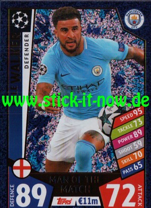 Match Attax Champions League 17/18 - Nr. 406 (Man of the Match)