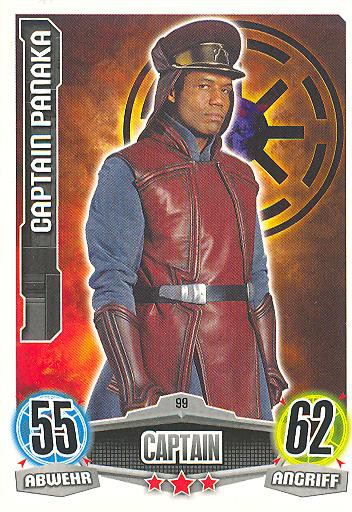 Force Attax - CAPTAIN PANAKA - Captain - Die Republik - Movie Collection