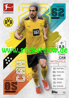 Topps Match Attax Bundesliga 2021/22 - Nr. 115