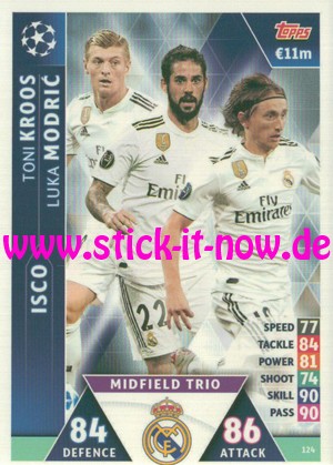 Match Attax CL 18/19 "Road to Madrid" - Nr. 124