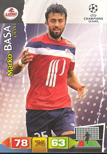 Marko Basa - Panini Adrenalyn XL CL 11/12 - LOSC Lille