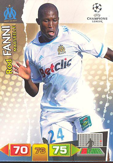 Rod Fanni - Panini Adrenalyn XL CL 11/12 - Olympique Marseille