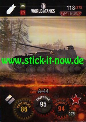 World of Tanks "Earth Rumble" (2017) - Nr. 118