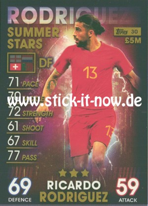 Topps Match Attax 101 (2019) - Nr. 30