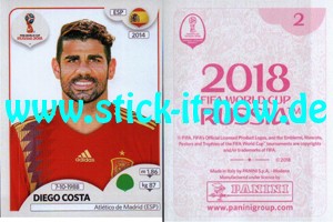 Panini WM 2018 Russland "Sticker" INT/Edition - Nr. 139