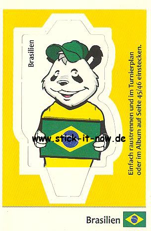 Edeka & WWF - Entdecke Brasilien - Paddy-Steckfigur - Brasilien