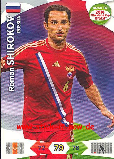 Panini Adrenalyn XL Road to WM 2014 - Roman SHIROKOV