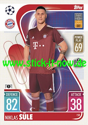 Match Attax Champions League 2021/22 - Nr. 158