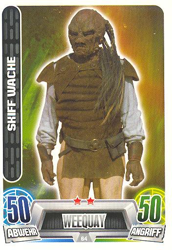 Force Attax Movie Collection - Serie 2 - Skiff Wache - Nr. 64