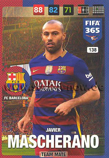 Panini Adrenalyn XL "FIFA 365" (2017) - Nr. 138