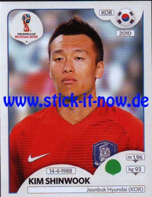 Panini WM 2018 Russland "Sticker" - Nr. 510
