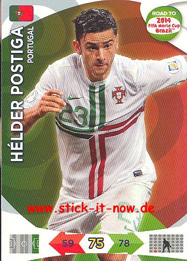 Panini Adrenalyn XL Road to WM 2014 - HÉLDER POSTIGA