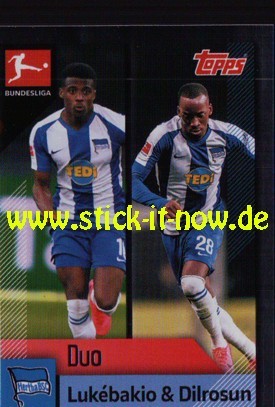 Topps Fußball Bundesliga 2020/21 "Sticker" (2020) - Nr. 46 (Glitzer)