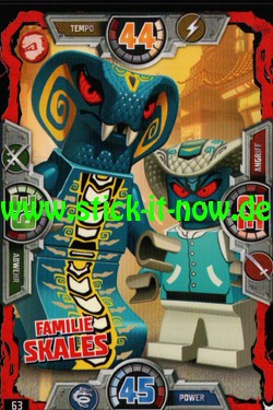 Lego Ninjago Trading Cards - SERIE 3 (2018) - Nr. 63