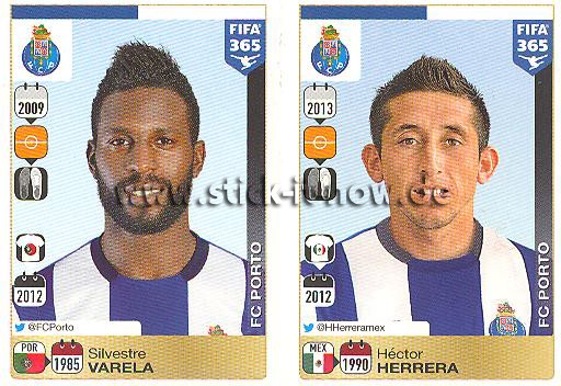 Panini FIFA 365 Sticker - Nr. 723 - 724