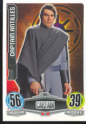 Force Attax - CAPTAIN ANTILLES - Captain - Die Republik - Movie Collection