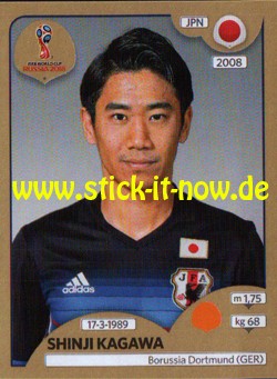 Panini WM 2018 Russland "Gold Edition" - Nr. 663