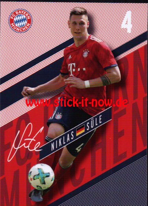FC Bayern München 18/19 "Karte" - Nr. 4