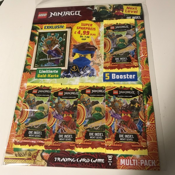 Lego Ninjago Trading Cards - SERIE 6 "Next Level" (2021) - Multipack 3 (LE 14)