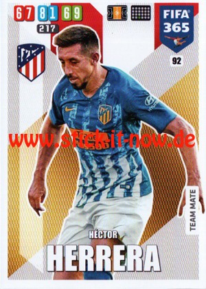 Panini FIFA 365 Adrenalyn XL (2020) - Nr. 92