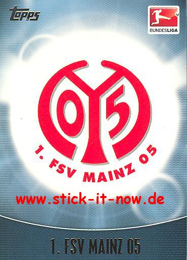 Bundesliga Chrome 13/14 - FSV MAINZ 05 - Club-Karte - Nr. 226