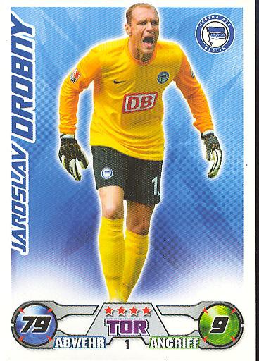 Match Attax 09/10 - JAROSLAV DROBNY - Hertha BSC Berlin - Nr. 1