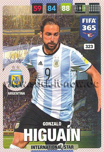 Panini Adrenalyn XL "FIFA 365" (2017) - Nr. 323