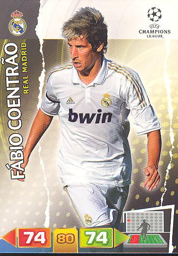 Fabio Coentrao - Panini Adrenalyn XL CL 11/12 - Real Madrid