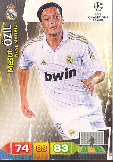 Mesut Özil - Panini Adrenalyn XL CL 11/12 - Real Madrid
