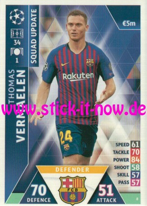 Match Attax CL 18/19 "Road to Madrid" - Nr. 8