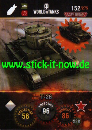 World of Tanks "Earth Rumble" (2017) - Nr. 152