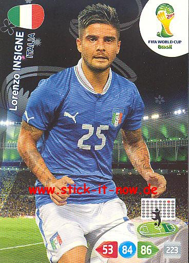 Panini Adrenalyn XL Brasil WM 2014 - Lorenzo INSIGNE