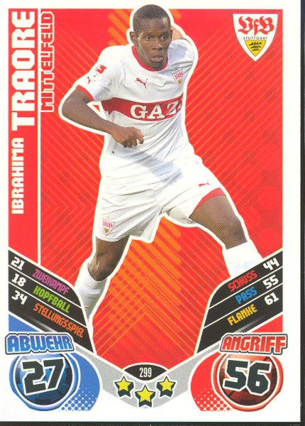 Ibrahima Traore - Match Attax 11/12