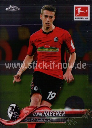 Bundesliga Chrome 18/19 - Janik Haberer - Nr. 3