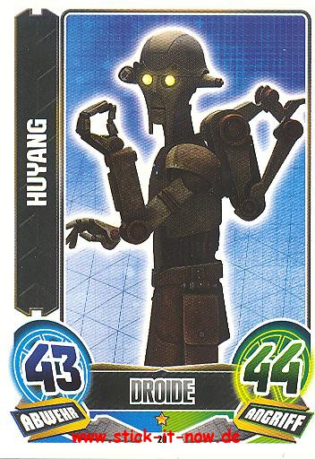 Force Attax - Star Wars - Clone Wars - Serie 5 - Huyang - Nr. 20